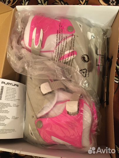 Коньки раздвижные 35 38