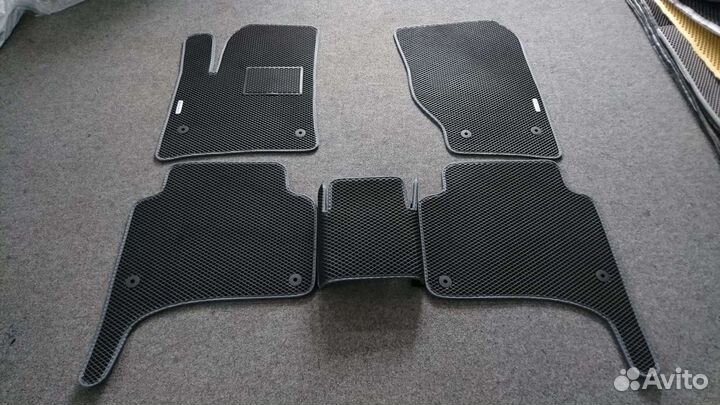 Коврики Ева на volkswagen touareg 1