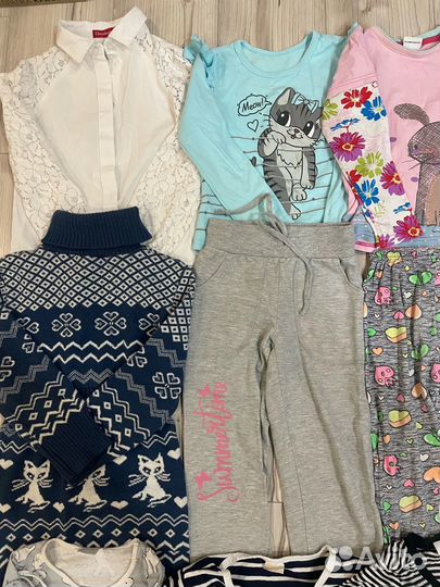 Детская одежда вещи пакетом на девочку