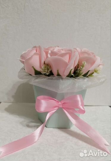 Букет из пенных роз