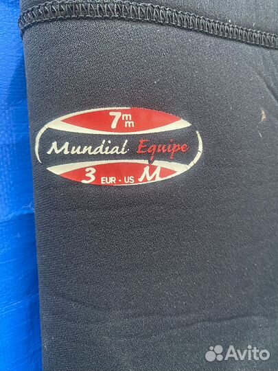 Гидрокостюм, Маска,Ласты