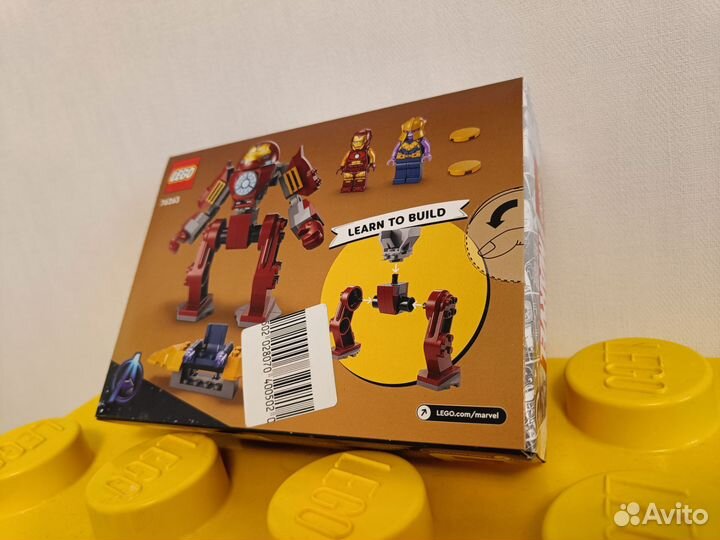 Новый Lego 76263 Железный человек против Таноса
