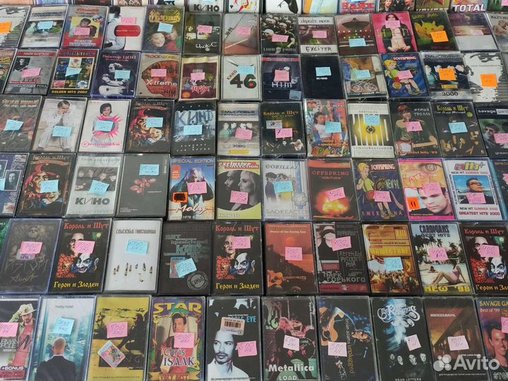 Аудио кассеты музыка разная 3