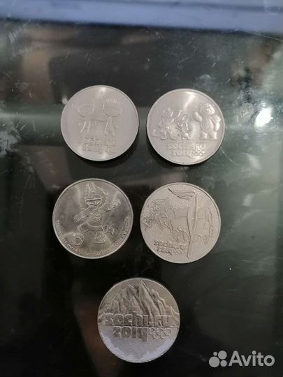 Юбилейная олимпийская монета 25 р