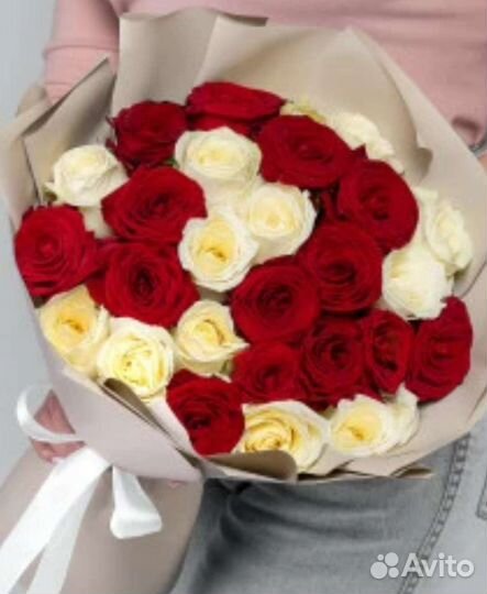 25 роз. Букет. Купить. Цветы с доставкой