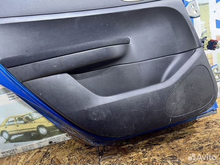 Дверь зад левая в сборе Пежо 307