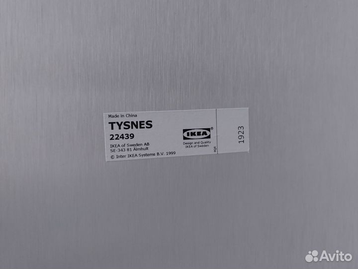 Зеркало настольное 22x39 см IKEA tysnes тиснес