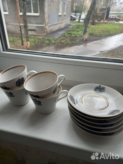 Чашка с блюдцем СССР