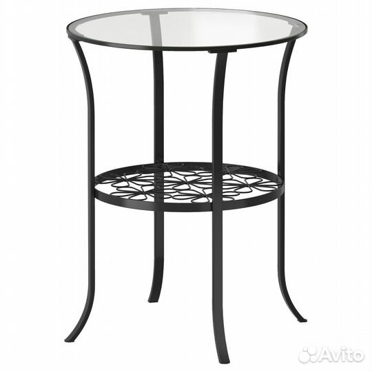 IKEA стол стеклянный Клингсбу