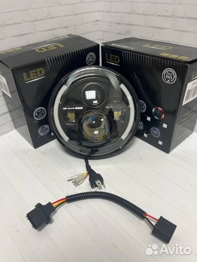 Фары светодиодные Нива Камаз УАЗ LED птф