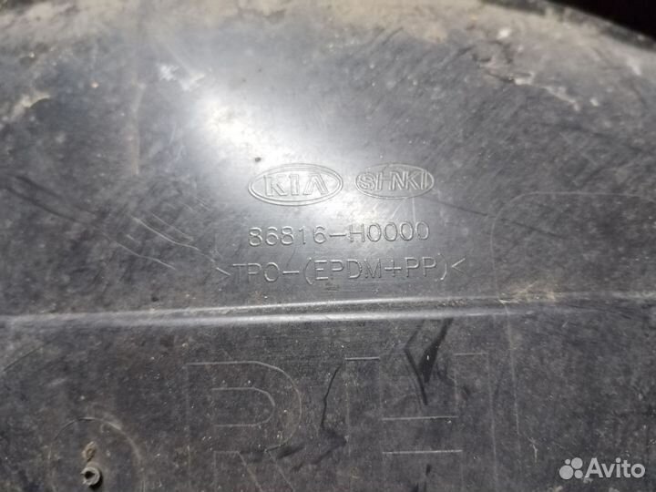 Подкрылок передний правый KIA RIO 17-20