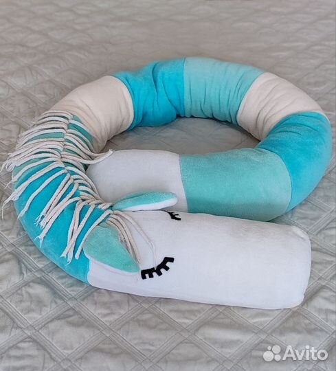 Подушка игрушка бортик кокон