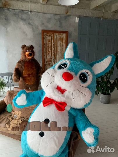 Надувные костюмы Белый медведь, аэрокостюм Панда