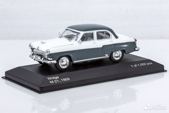 Модель советского автомобиля Волга Газ M-21