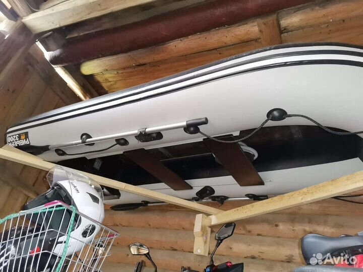 Лодка Ривьера 3200ск + мотор HDX 5