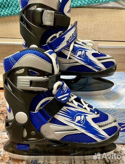 Коньки раздвижные nordway 29-33 р