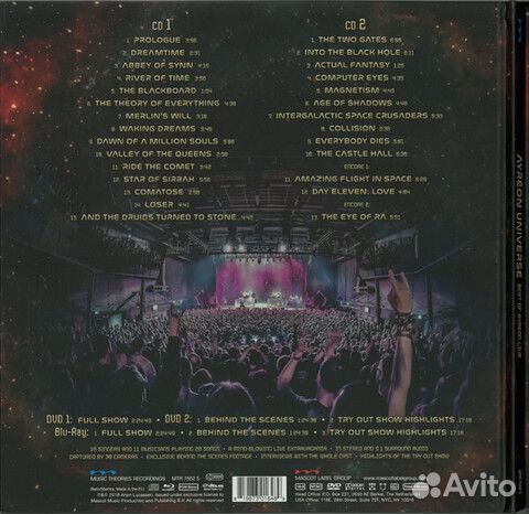 Ayreon / Best Of Ayreon Live (2CD+2DVD+Blu-Ray)