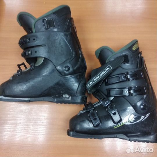Горные лыжи salomon с ботинками