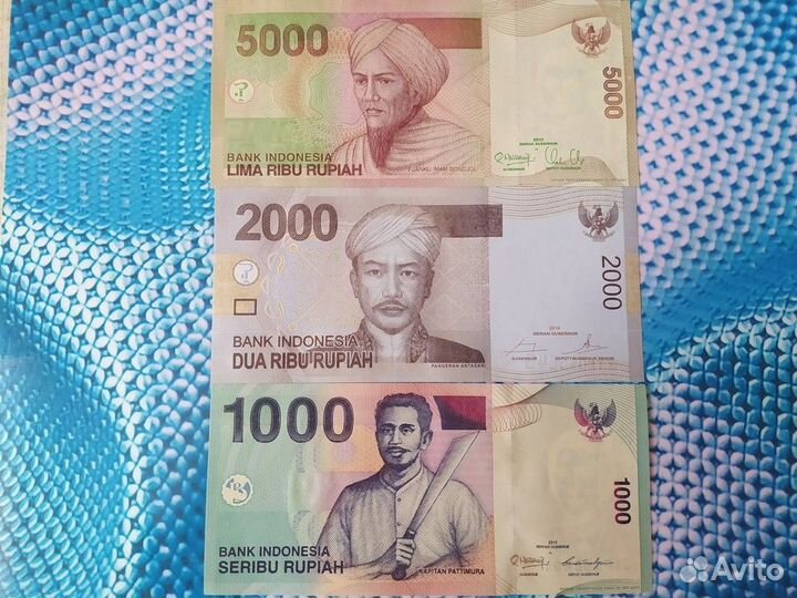 Боны Индонезии UNC пресс