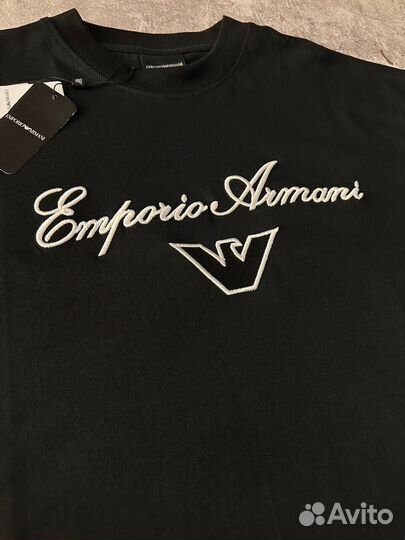 Футболка Emporio Armani оверсайз