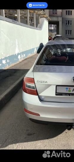 Левый задний фонарь Octavia A7