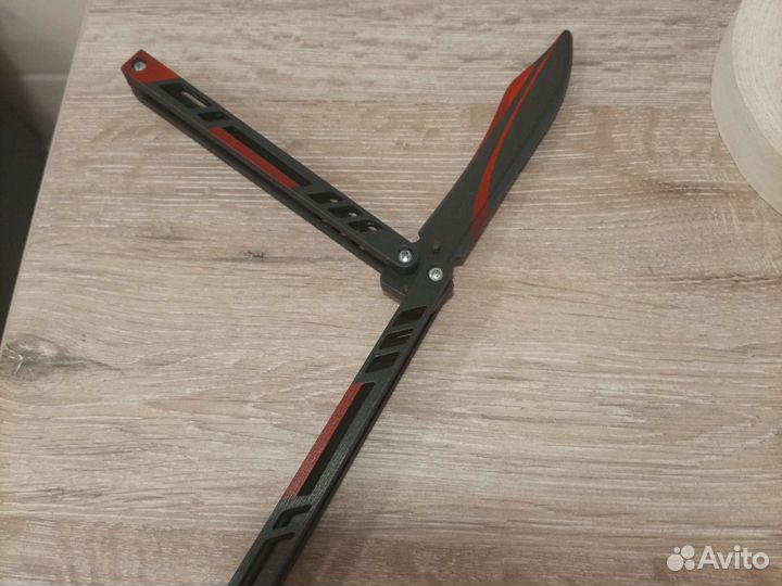 Бабочка из игры. Деревянная