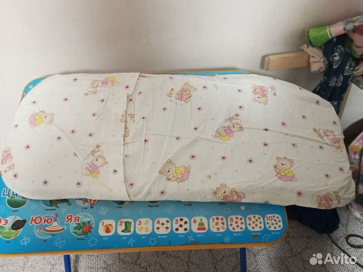 Подклад на коляску новорожденных