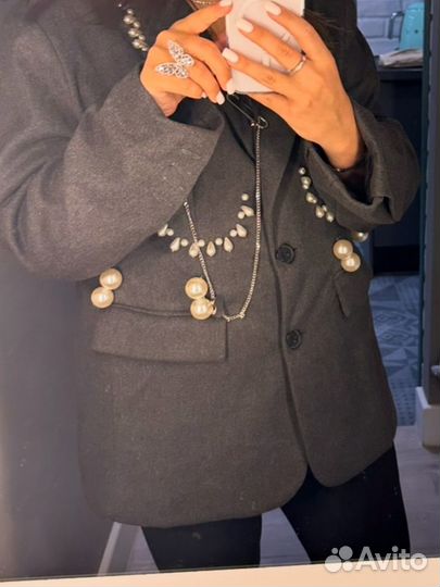 Пиджак женский оверсайз