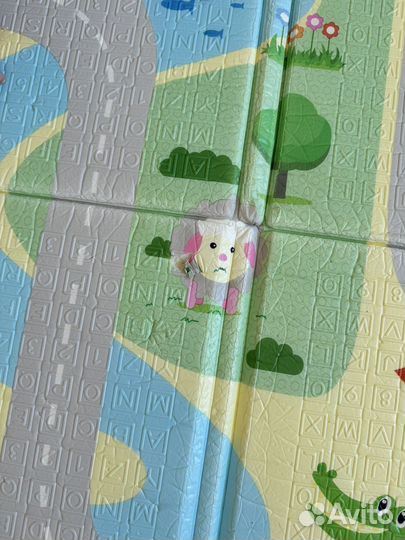 Детский коврик складной для ползания