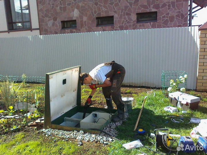 Автономная канализация. Монтаж септика под ключ