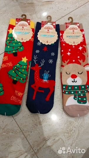 Новогодние носочки
