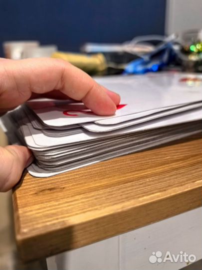 Игральные карты А4 ламинированые