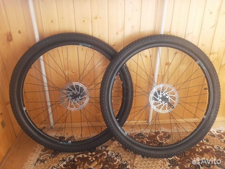 Колеса в сборе 27.5 х 2.10 (вилсет)