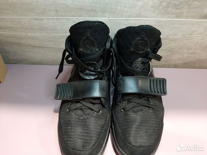 Кроссовки nike air yeezy 2 by Kanye West all black