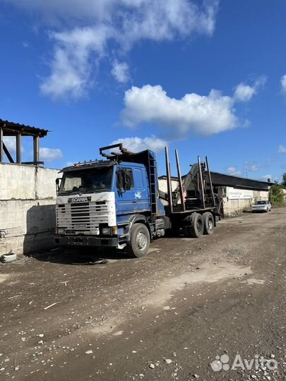 Scania 142H с КМУ, 1994