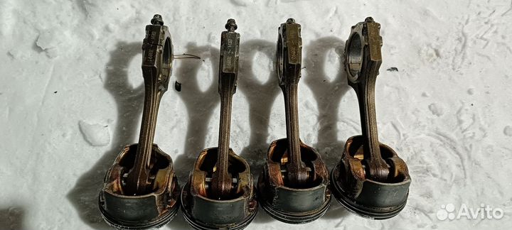 Поршни(шатуны) в сборе mazda cx-7 2.3 238л.с