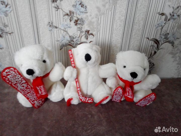 Мишка кока-кола олимпийский новый