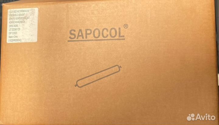 Герметик Sapocol для вклейки автостекол