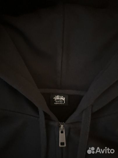 Зип худи stussy
