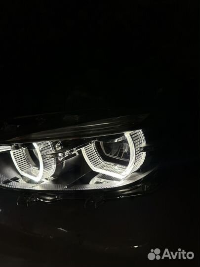 Комплект правая левая фара LED Black BMW F30 Ф30