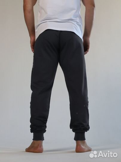 Спортивные штаны мужские с манжетом 52-58