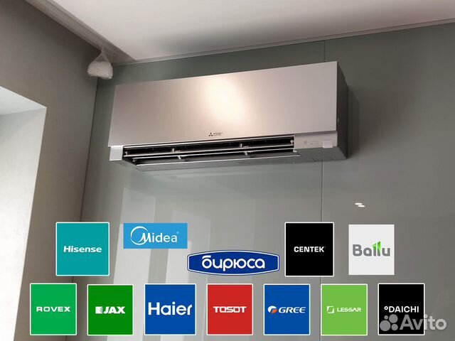 Cплит-системы с бесплатным монтажом