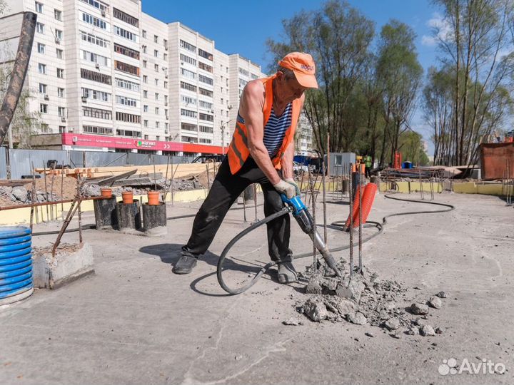Аренда отбойных молотков, бетоноломов