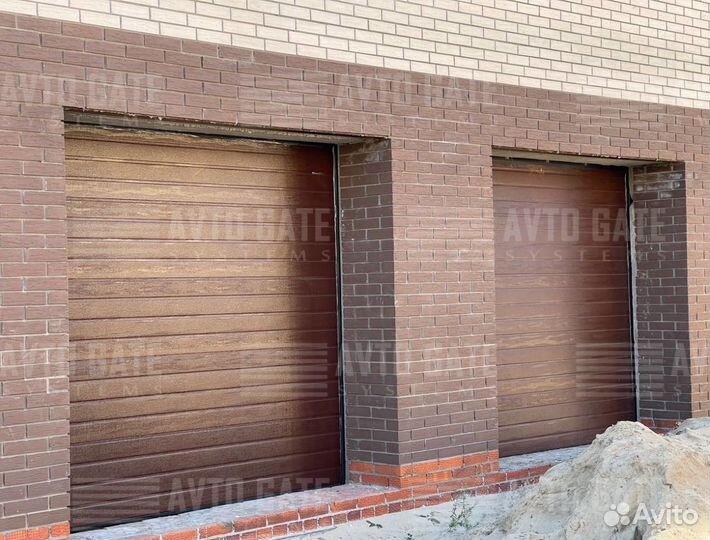 Автоматические ворота секционные