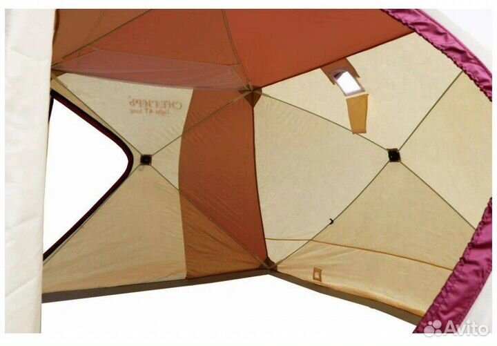 Зимняя палатка 4 местная снегирь Light 4Т Long