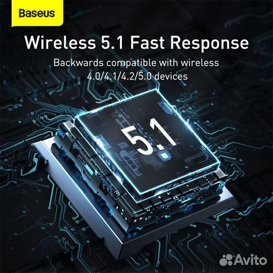 Адаптер Bluetooth 5.1 Baseus BA04
