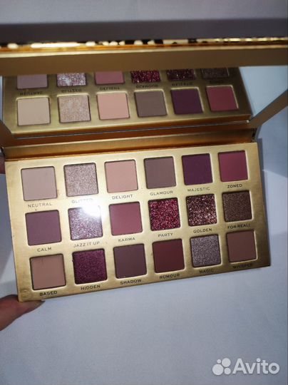 Новая палетка теней revolution PRO neutral luxe