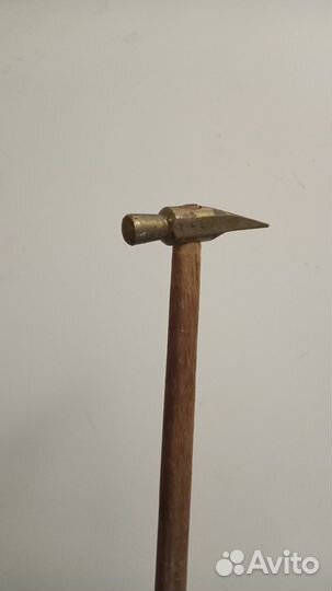 Советский латунный молоточек