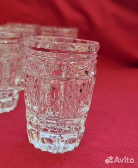 Стопки хрусталь. Рюмки СССР. 10 шт. Набором