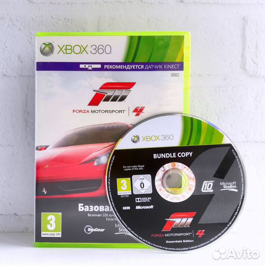 Forza Motorsport 4 Xbox 360 Диск Лицензия Оригинал